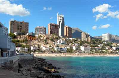 La Cala area of Benidorm