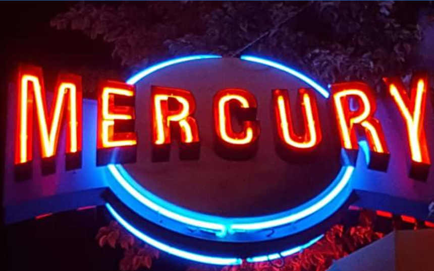 Mercury Disco Pub Club Benidorm Sign