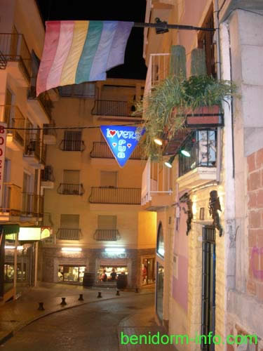 Calle Cuatro Cantones Benidorm