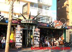 Heatbreak bar, on the Levant beach promenade