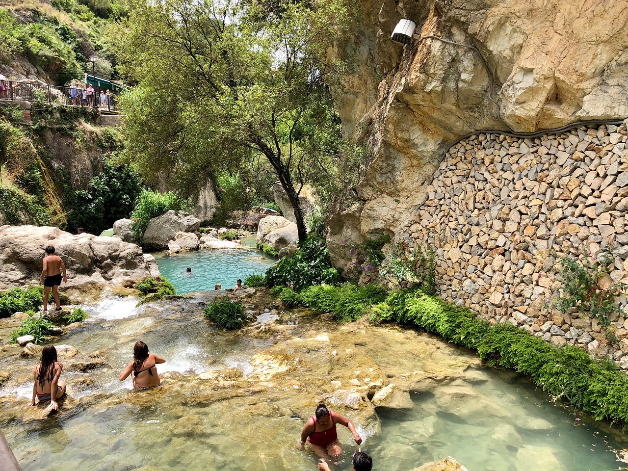 Swimming in the Algar Pools