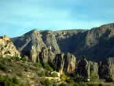 Guadalest from a distance