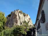 Guadalest Castle taken from  below