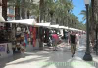 Craft-Market on the Esplanade Alicante