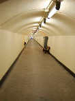 Tunnel to Castle Lift from the N332 main sea front road